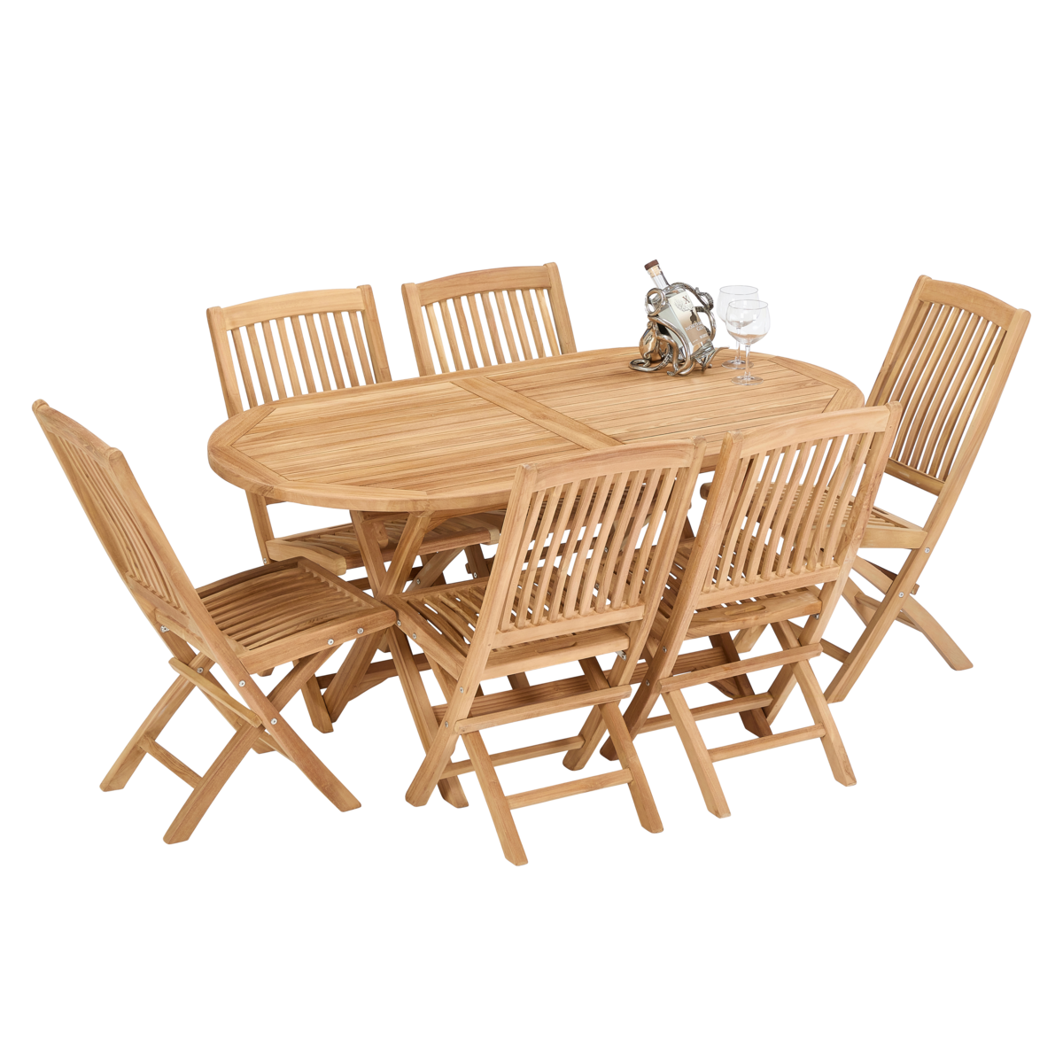 Coast - Oval folding table with 6 x new folding chairs.png