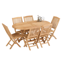 Coast - Oval folding table with 6 x new folding chairs.png