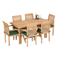 Coral - Rectangle Folding table with 6 x stacking chairs.png