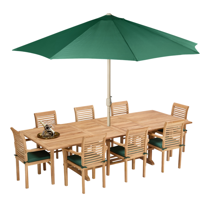 Cove 10 Seater Rectangular Table With 8 Stacking Chairs with umbrella.png
