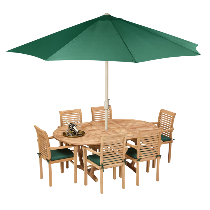 Gulf Table with 6x Stacking Chairs with umbrella.png