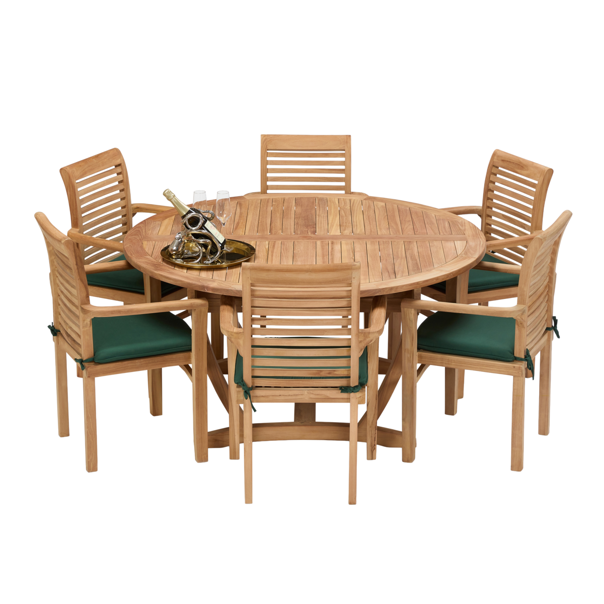 marine 5ft Round Table with 6x Standard Chairs (2).png